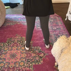 Gray leggings